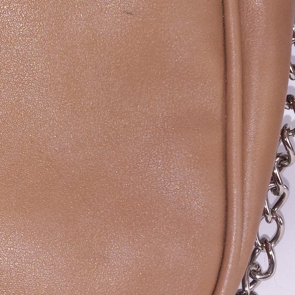 Nine West Tan/Brown Faux Leather Crossbody Purse Camera Bag - Picture 4 of 5